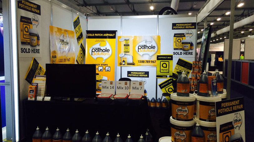 PPS Exhibition Stand - Permanent Pothole Solutions